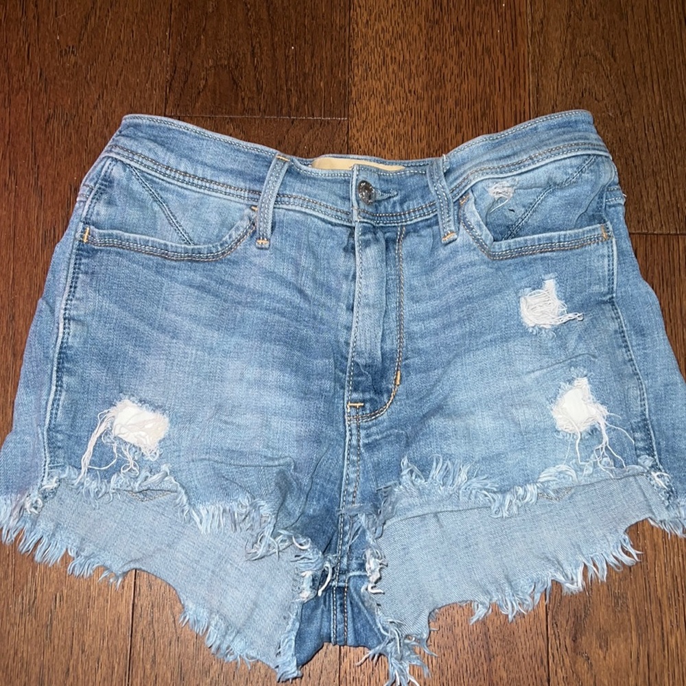 Denim shorts